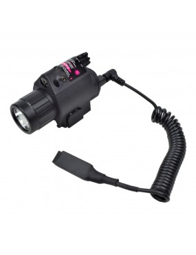 D/BOYS LED TORCH WITH RED LASER [DB058]