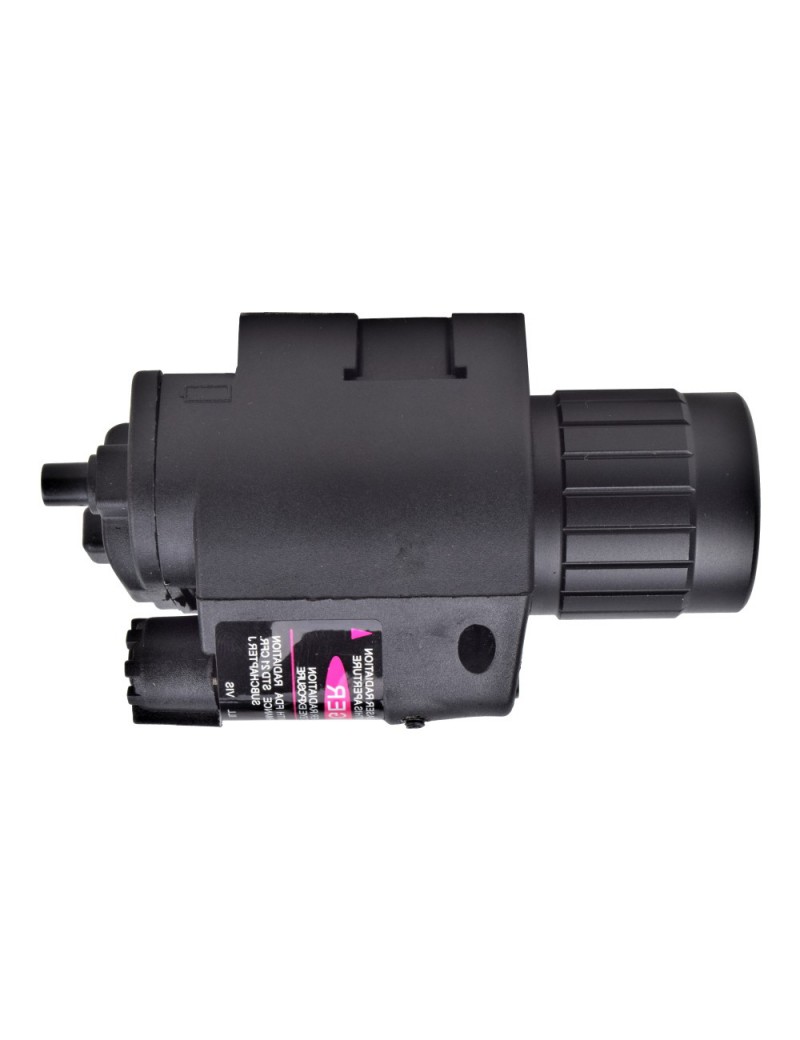 D/BOYS LED TORCH WITH RED LASER [DB058]