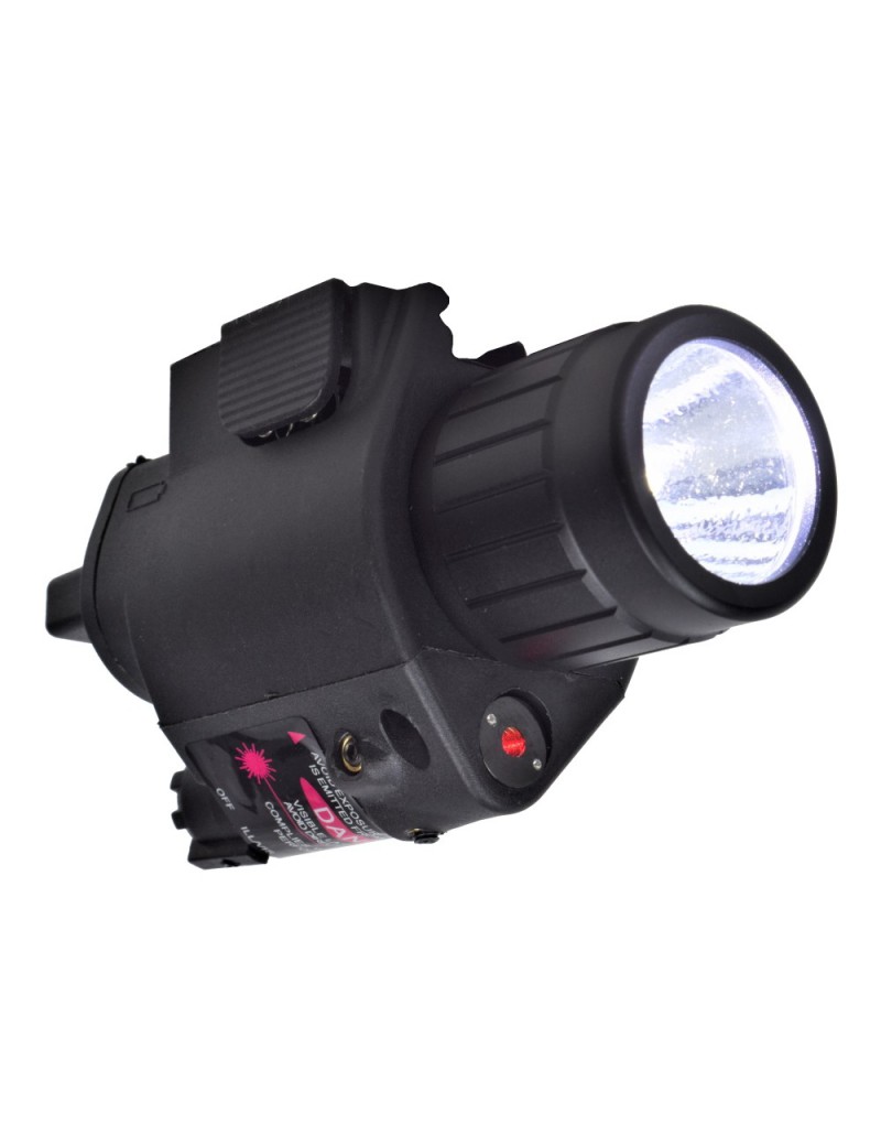 D/BOYS LED TORCH WITH RED LASER [DB058]