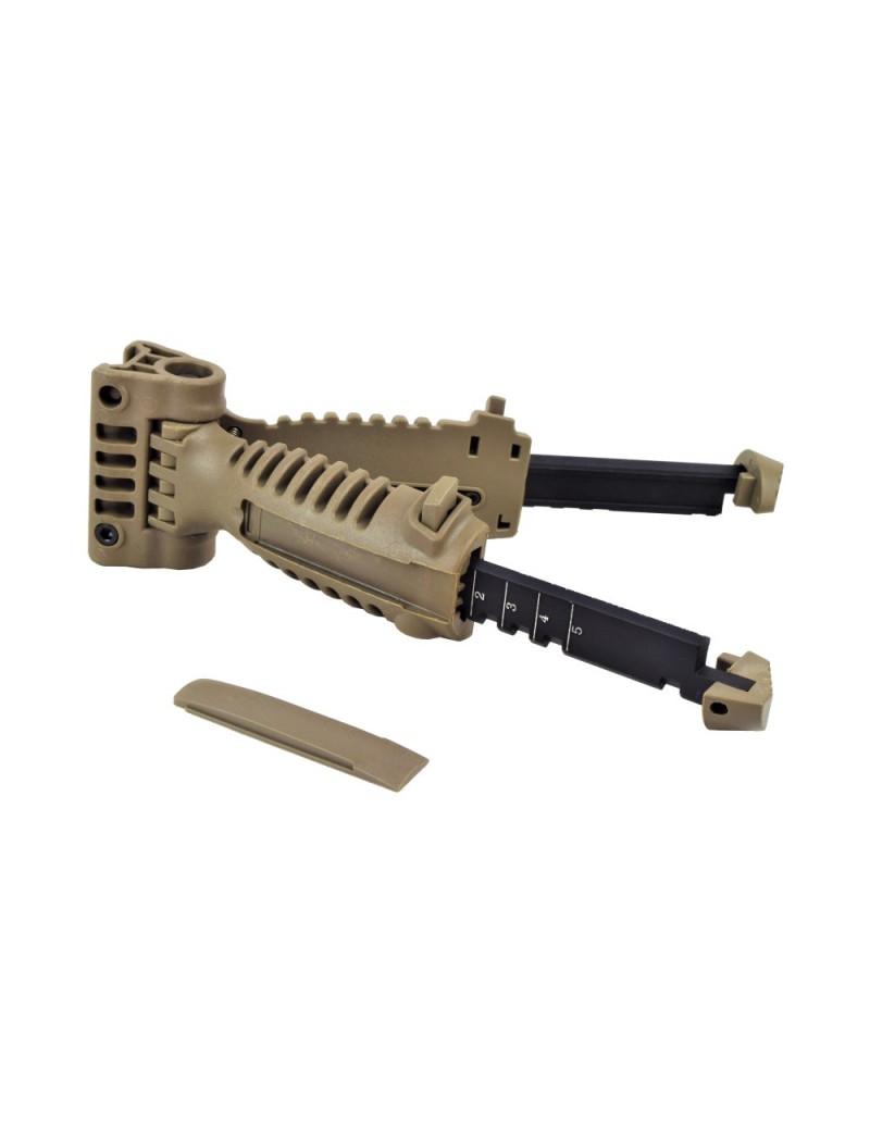 ROYAL IMPUGNATURA BIPIEDE A SCATTO DARK EARTH [B25T]