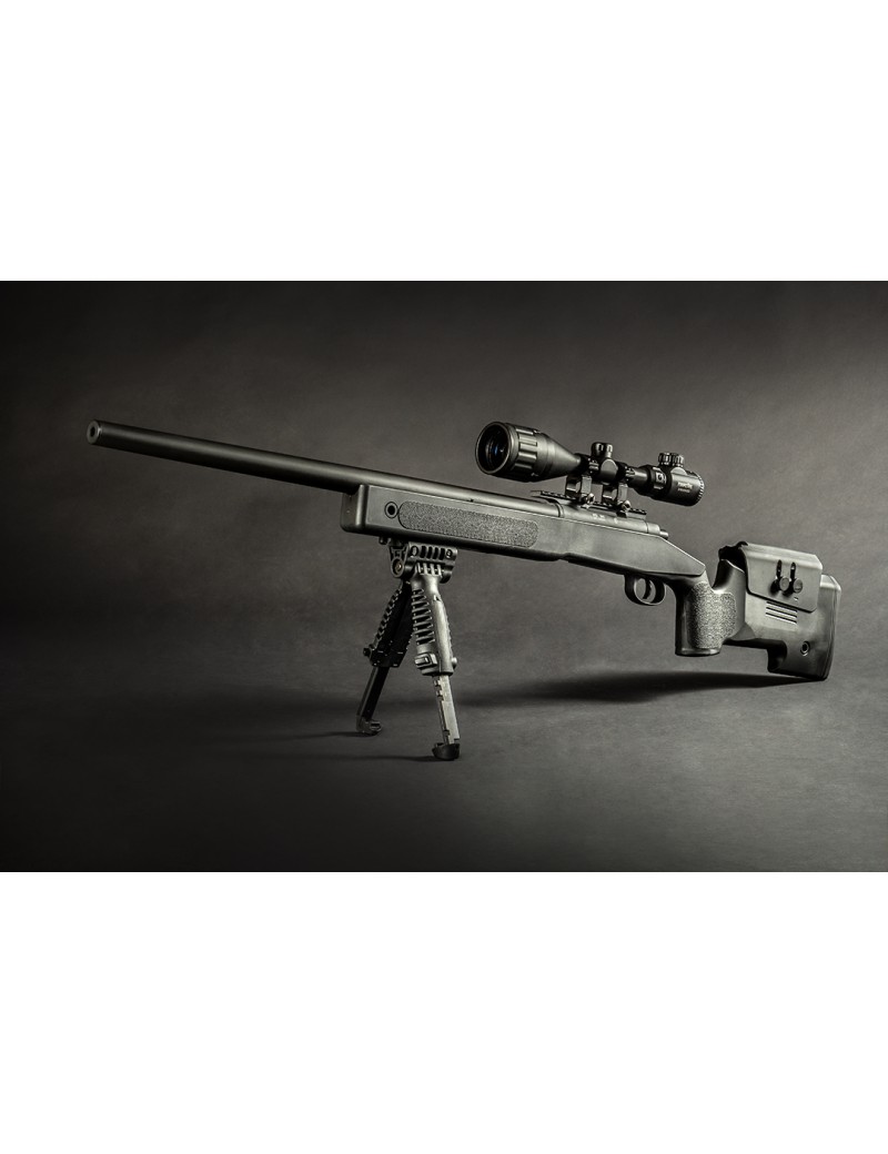 M40A5 SCHWARZER SNIPER MIT VERSTÄRKTER FEDER EVOLUTION [EC90SR]