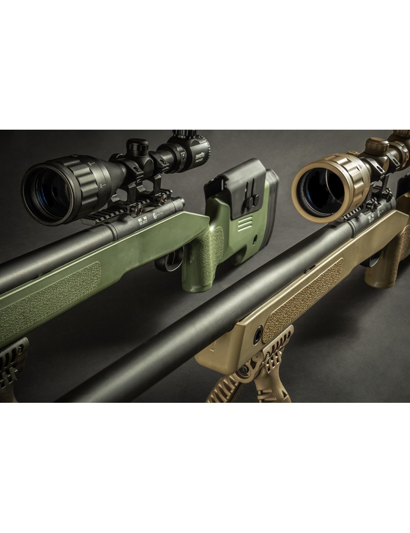 FRANCOTIRADOR NEGRO M40A5 CON EVOLUCIÓN DE MUELLE REFORZADO [EC90SR]