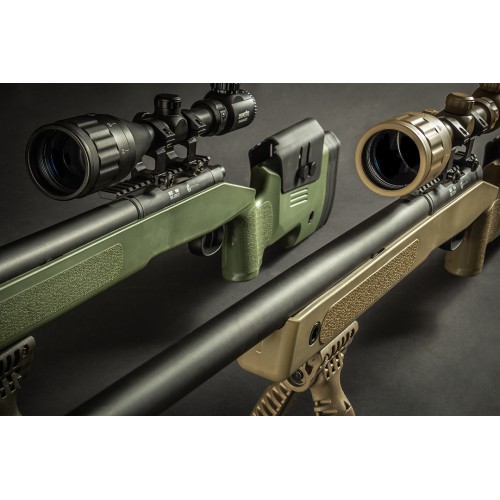 FRANCOTIRADOR NEGRO M40A5 CON EVOLUCIÓN DE MUELLE REFORZADO [EC90SR]