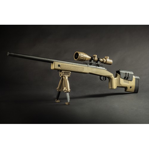 M40A5 TAN SNIPER WITH REINFORCED SPRING EVOLUTION [EC90SR-T]