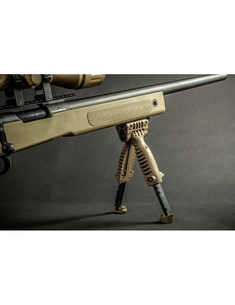 M40A5 TAN SNIPER WITH REINFORCED SPRING EVOLUTION [EC90SR-T]