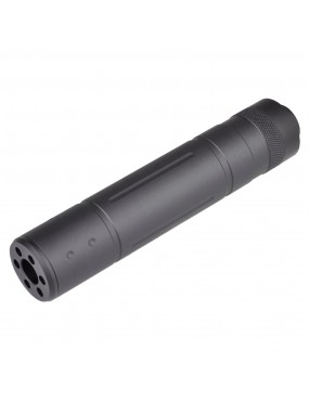 METAL TYPE D SILENCER VERSION 155X31 BLACK [ME2013-B]