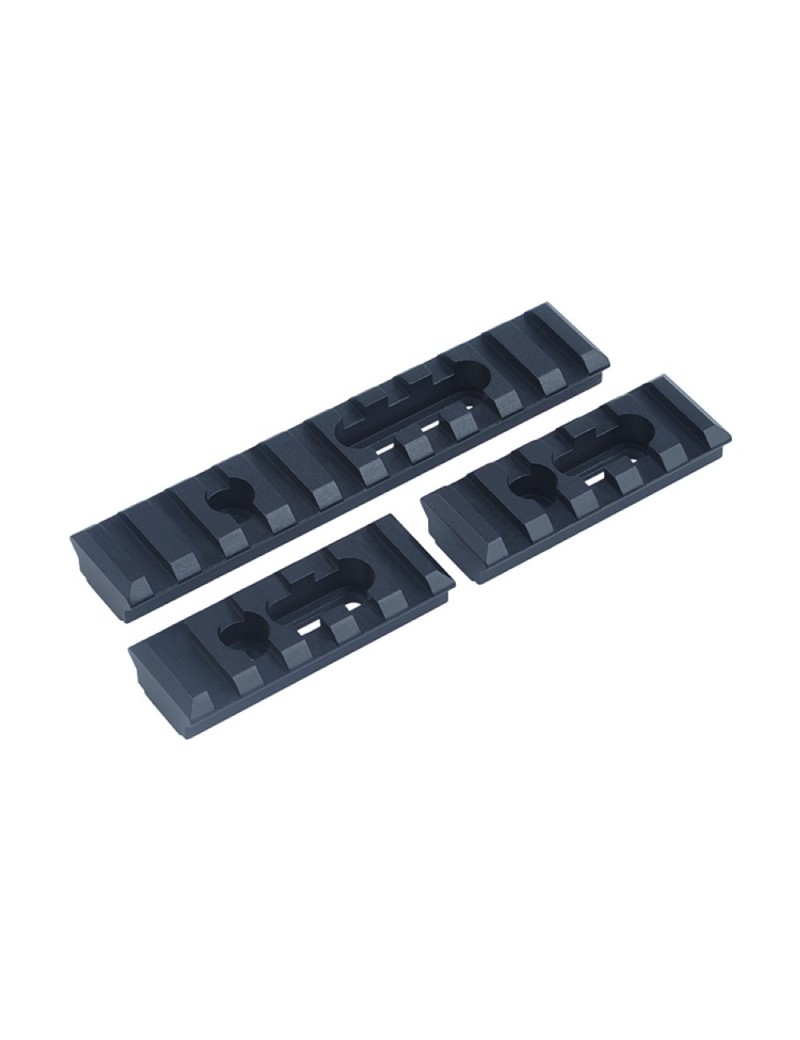 ELEMENT SET DE TRINEOS DE 20MM, PARA GUARDAMANOS ESTILO MOE NEGRO [EL-EX225]