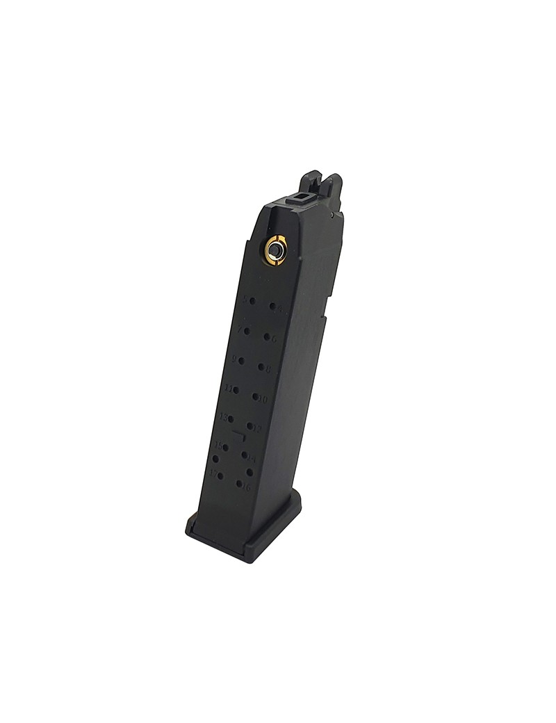 GAS MAGAZINE FOR PISTOL G18 SERIES HWASAN 25 BB [310730]