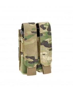 PORTA CARICATORE DOPPIO A MOLLE PER ARMA CORTA MULTICAM [D5-PM02 MC]