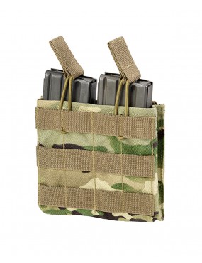 PORTA CARICATORE DOPPIO A MOLLE M4-AK MULTICAM DEFCON 5  [D5-M4AKDO MC]