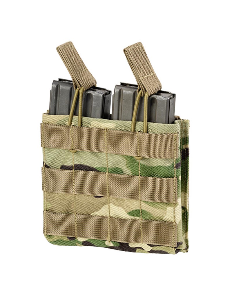 POCHETTE DE CHARGEUR DOUBLE RESSORT M4-AK MULTICAM DEFCON 5 [D5-M4AKDO MC]