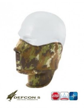 DEFCON 5 MASCHERA FACCIALE IN NEOPRENE VEGETATO ITALIANO [D5-1972 VI]