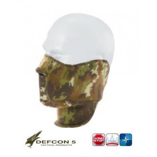 DEFCON 5 GESICHTSMASKE IN ITALIENISCHER VEGETATION NEOPREN [D5-1972 VI]