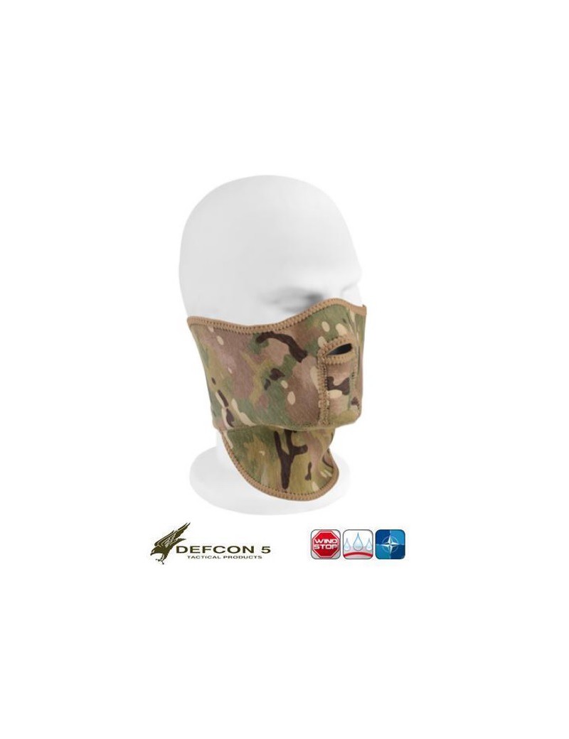 MASQUE FACIAL EN NÉOPRÈNE MULTICAM DEFCON 5 [D5-1972 MC]