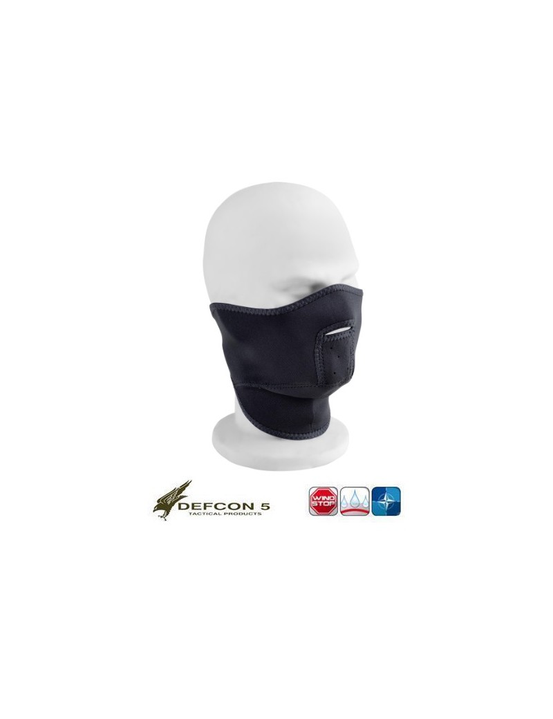 DEFCON 5 FACIAL MASK IN BLACK NEOPRENE [D5-1972 B]