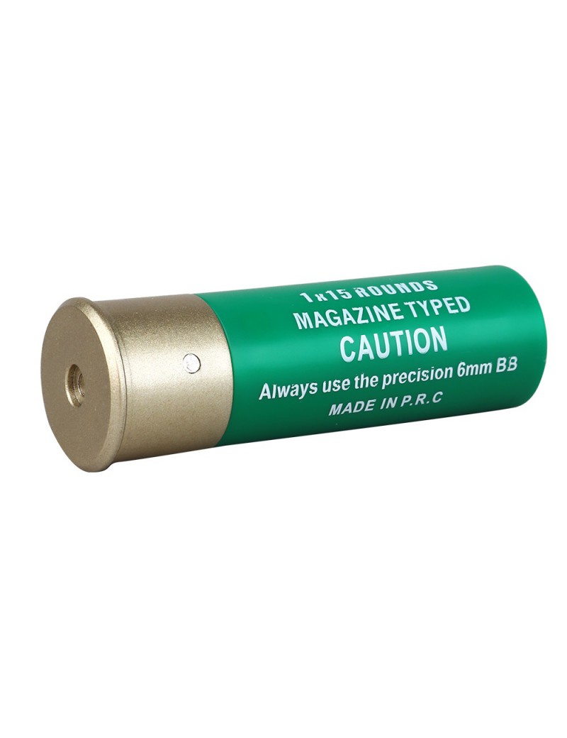 WOSPORT CARICATORE A CARTUCCIA 1X15 - 6 PEZZI VERDE [WO-EX15V]