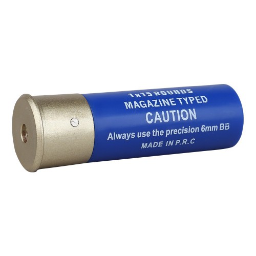 CARTUCHO  WOSPORT 1X15 - 6 PIEZAS AZUL [WO-EX15BLU]