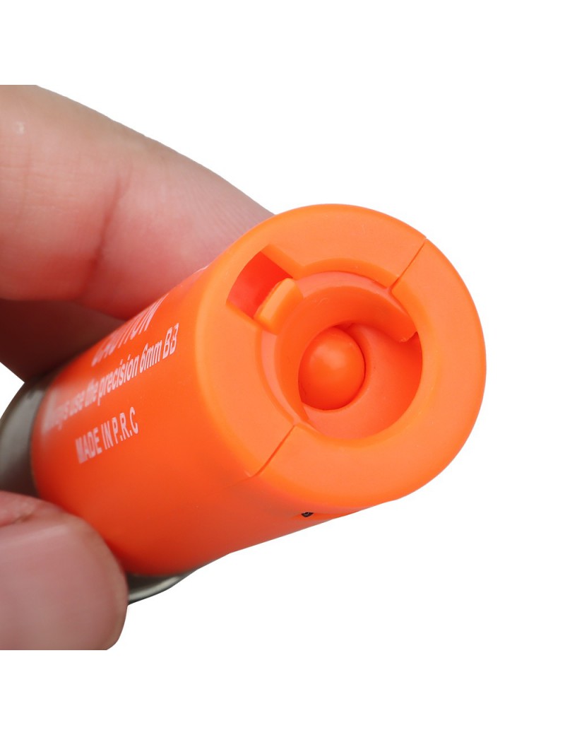 WOSPORT CARTOUCHE MAGAZINE 1X15 - 6 PIECES ORANGE [WO-EX15AR]