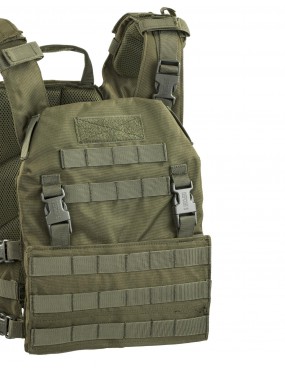 DEFCON 5 TACTICAL PLATE CARRIER + GREEN BACKPACK [D5-BAV21 OD]