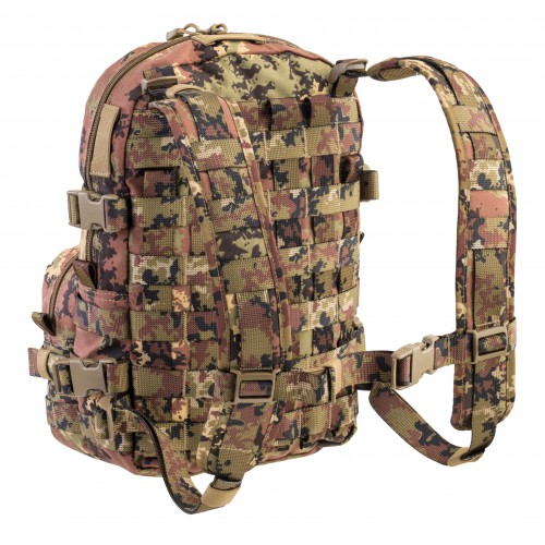 PORTE-PLAQUE TACTIQUE DEFCON 5 + SAC À DOS COYOTE TAN [D5-BAV21 CT]