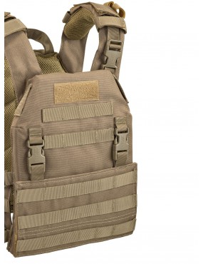 DEFCON 5 PLATE CARRIER TATTICO 5 + MOCHILA COYOTE TAN [D5-BAV21 CT]