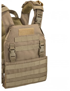 DEFCON 5 TACTICAL PLATE CARRIER + COYOTE TAN BACKPACK [D5-BAV21 CT]