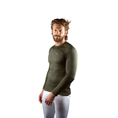 CAMISA TERMICA COLDTOP-30 KONUSTEX VERDE [00227]