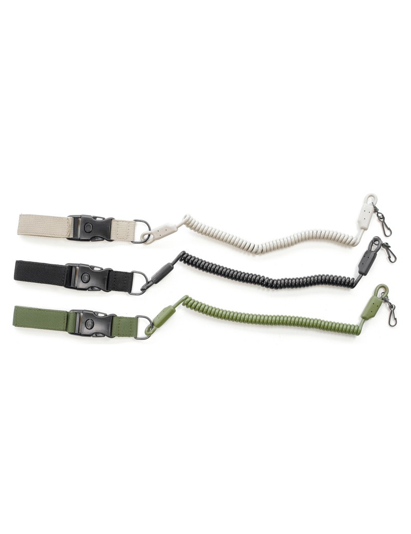 PISTOLEN-SICHERHEITSSCHNÜRSENKEL MIT GEFORMTEM ANSCHLUSS. GRÜN, VEGA HOLSTER [2V22V]