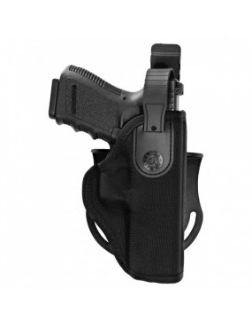 COLDRE DE CORDURA PRETO AJUSTÁVEL PARA BERETTA PX4 VEGA COLDRE [TU210N]