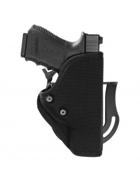 VEGA HOLSTER FONDINA IN CORDURA NERA TERMOFORMATA PER PISTOLA BERETTA 92/98 E TANFOGLIO FORCE [SU200N]