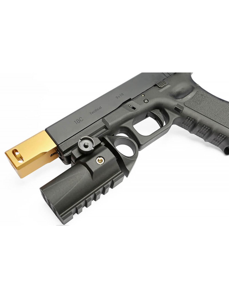 MINI LANZA GRANADAS GREEN GAS PARA PISTOLAS Y RIFLES HFC [HG138]