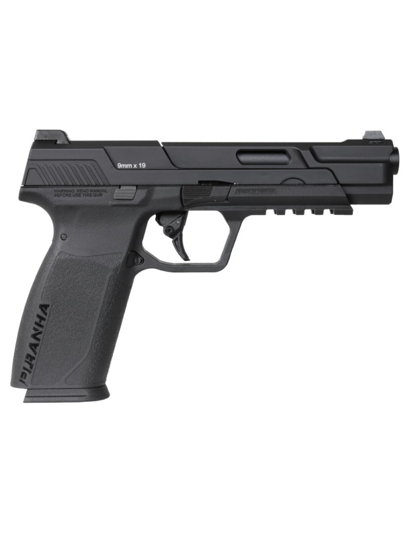 G&G GAS PISTOL PIRANHA MK I BLACK [GG-PIRB]