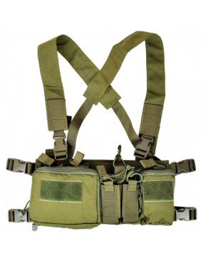 CHALECO TÁCTICO AIRSOFT CARRIER VERDE [D5-BAV06 OD]