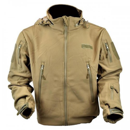JS-TACTICAL SHARK SKIN BRAUNE JACKE [JW-BR]