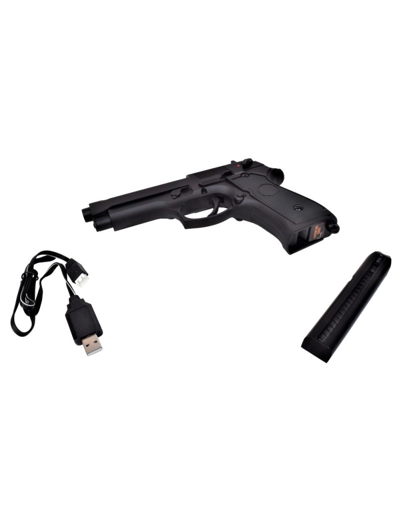 CYMA PISTOLET ÉLECTRIQUE 92 NOIR VERSION MOSFET [CM126UP]