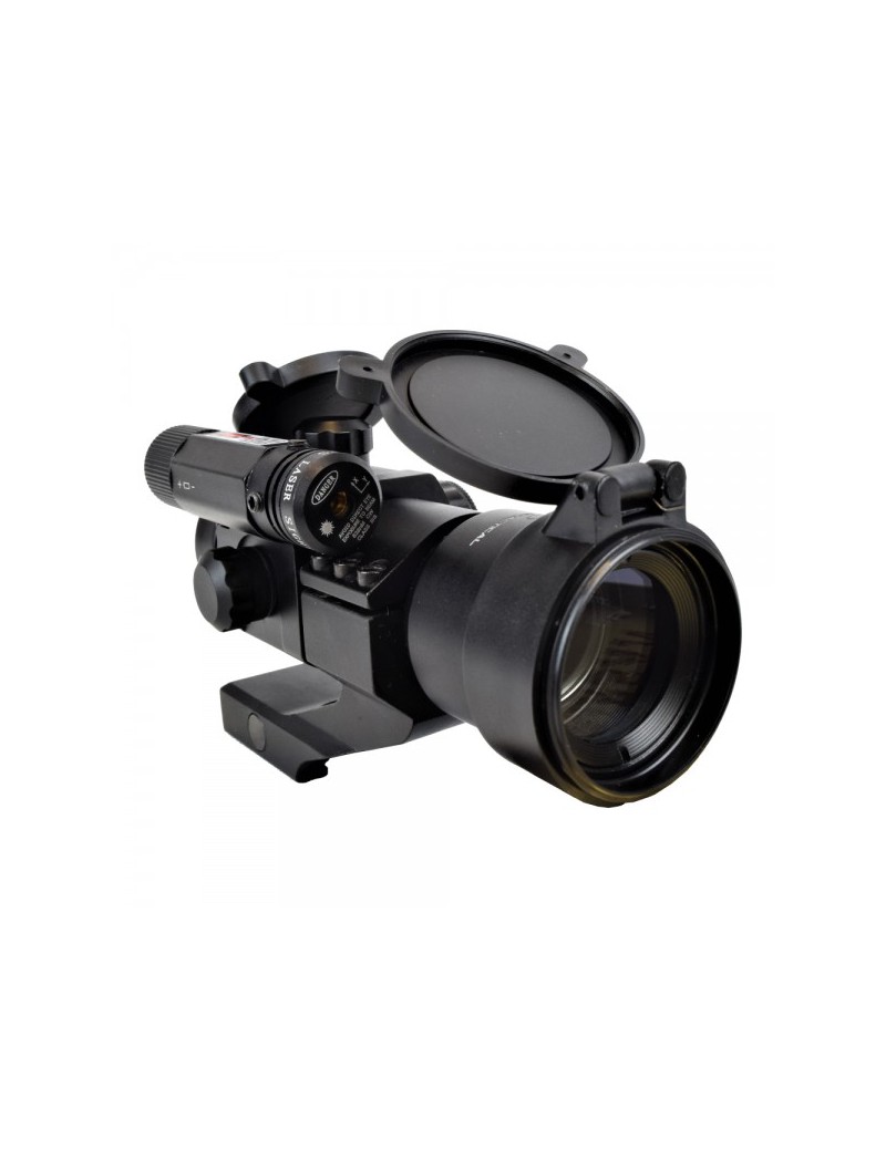 JSTACTICAL RED DOT LENS 38MM WITH GREEN LASER [JSHD30D6]