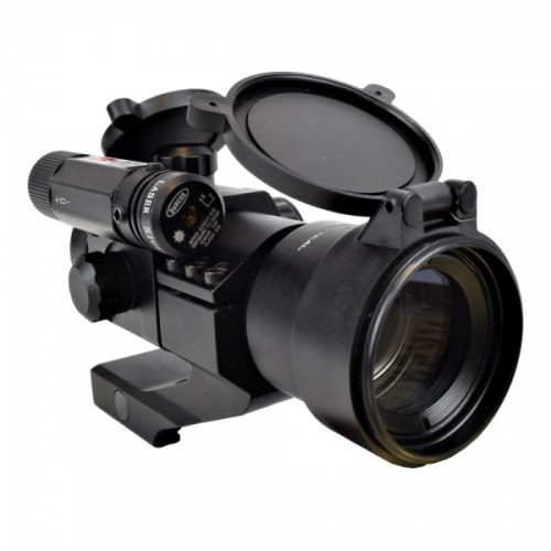 JS-TACTICAL  RED DOT LENS 38MM WITH GREEN LASER [JS-HD30D6]