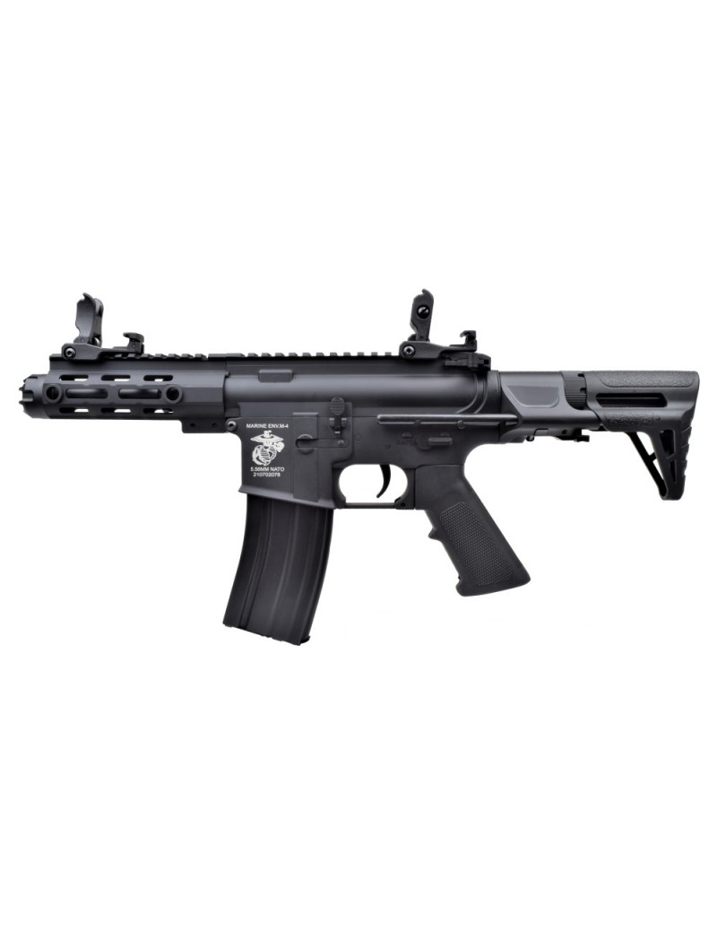 FUSIL ELECTRICO D'BOYS M4 PDW NEGRO [1131]