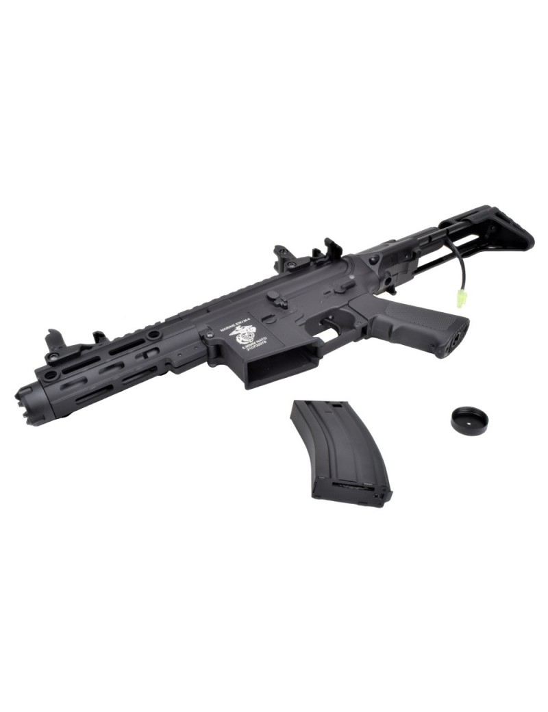FUSIL ÉLECTRIQUE 'D'BOYS' M4 PDW NOIR [1131]