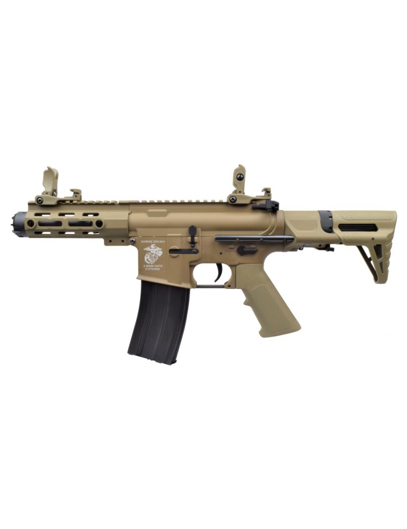 D'BOYS ELECTRIC RIFLE M4 PDW DARK EARTH [1131-T]