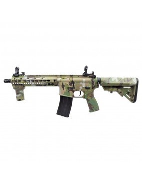 D'BOYS  FUSIL ELECTRICO M4 9,5" METAL MULTICAM [4982M-M] 2