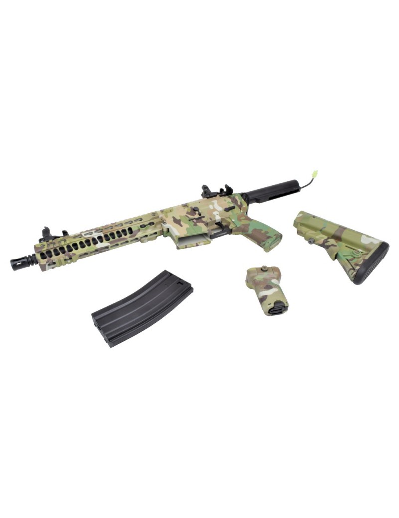 D' BOYS  FUSIL ÉLECTRIQUE  M4 9,5 "MÉTAL MULTICAM [4982M-M]