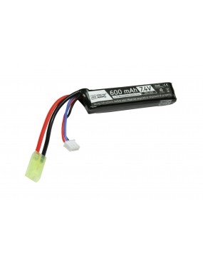 BATTERIA LIPO 7.4V 600MAH 20/40C PER PDW TAMIYA [SPE-06-029217]