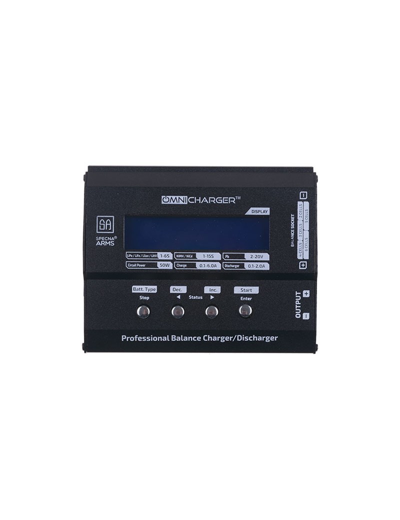 CARGADOR DE BATERÍA OMNIA CHARGER SPECNA ARMS [SPE-07-023787]
