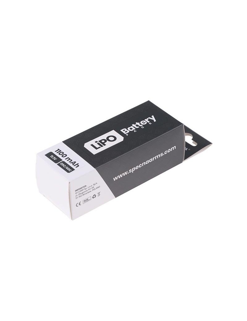 SPECNA ARMS LIPO BATTERY LIPO 11.1V 1100MAH 20/40C  TAMIYA [SPE-06-022018]
