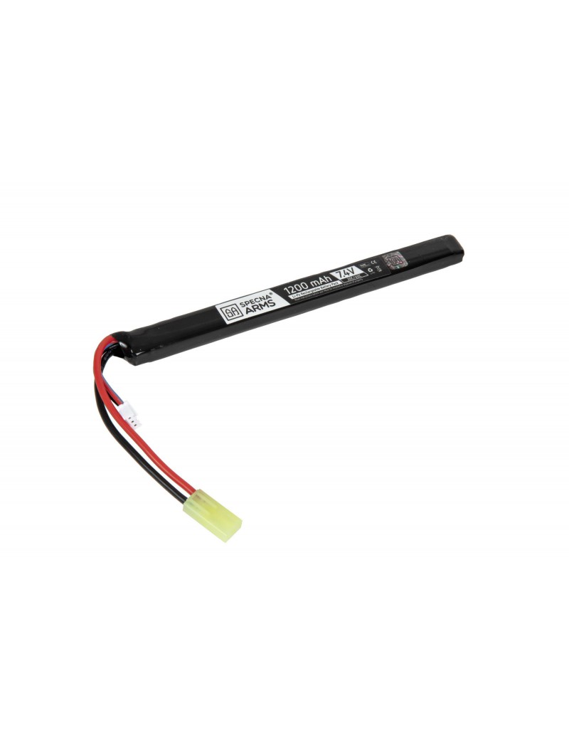 SPECNA ARMS LIPO BATTERY 7.4V 1200MAH 25 / 40C TAMIYA [SPE-06-029457]