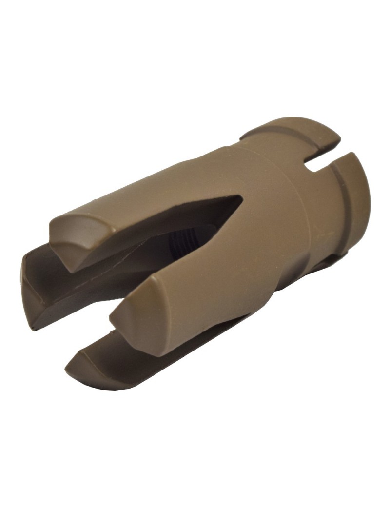 D | BOYS  FLASH SUPPRESSOR EN METAL PARA G36C DARK EARTH [DB037]