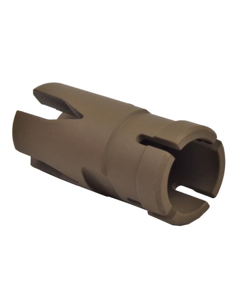 D|BOYS SPEGNIFIAMMA IN METALLO PER G36C DARK EARTH [DB037]