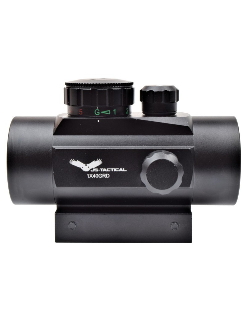 JS-TACTICAL RED DOT TUBE 40MM NEGRO [JS-1X40GRD]