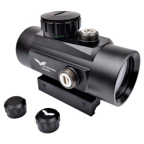 JS-TACTICAL TUBE POINT ROUGE 40MM NOIR [JS-1X40GRD]